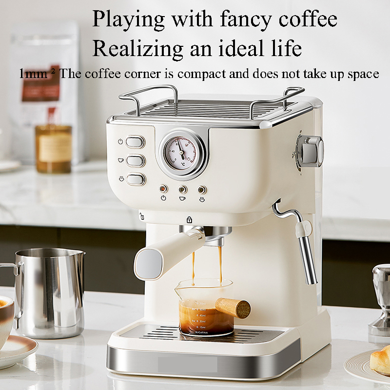 Coffee Maker - Semi Automatic Espresso Cappuccino Coffee Machine