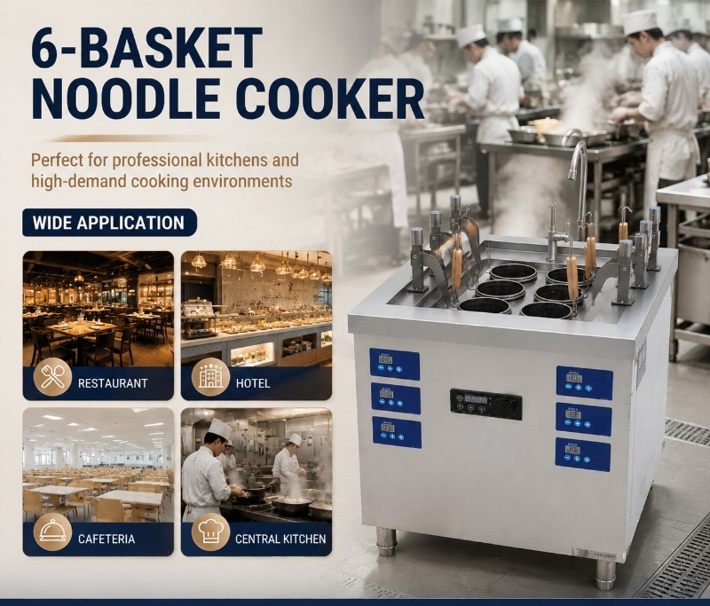 6 Basket Commercial Induction  - Induction Cooker 评论和价格