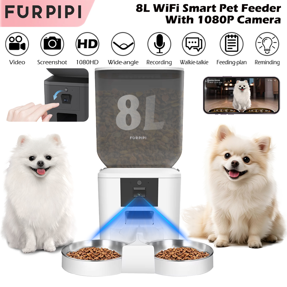 8L Automatic Cat Feeder With 1 - Kitchen Appliances Video 评论和价格