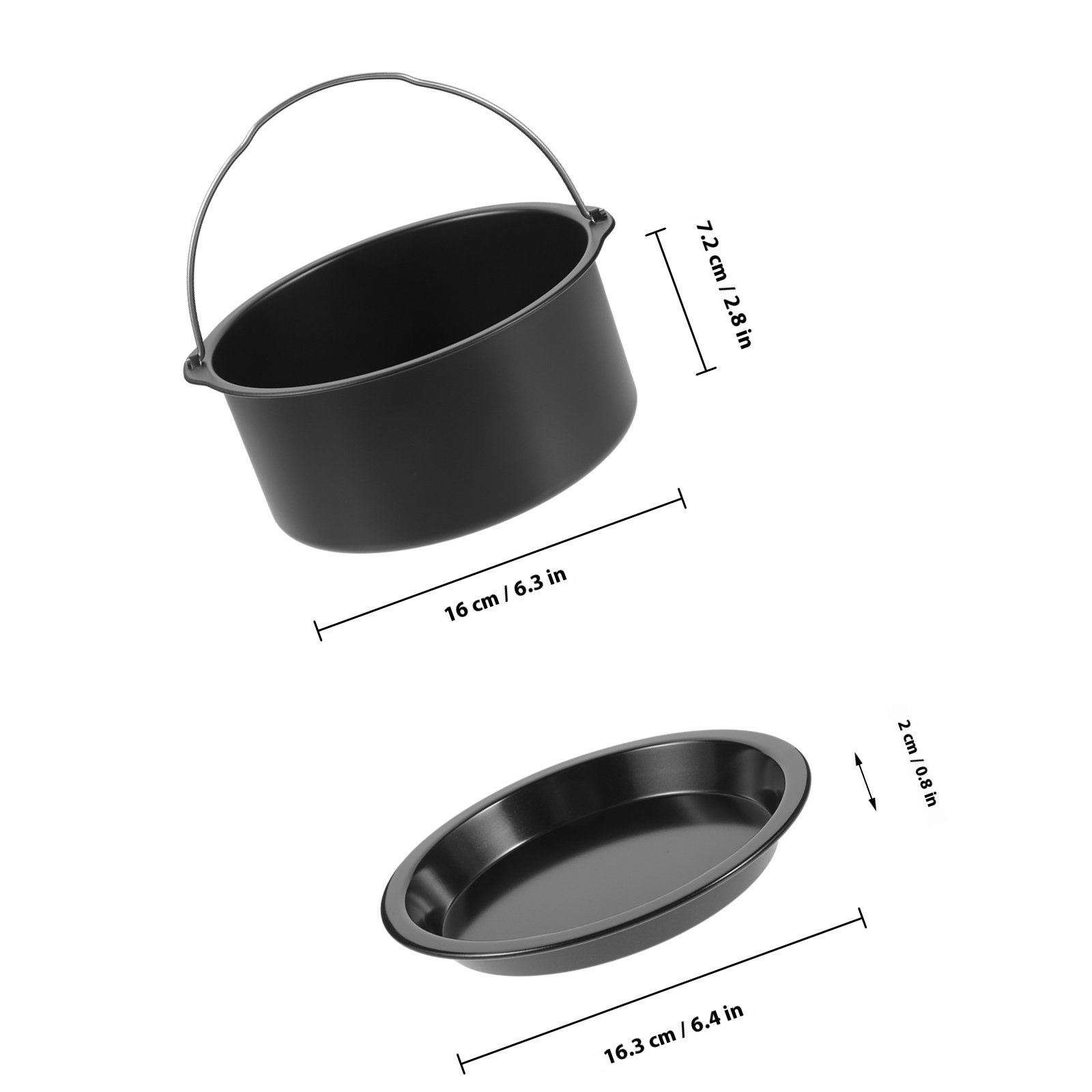 Air Fryer Cake Pan Set – Non-S - Air Fryer 评论和价格
