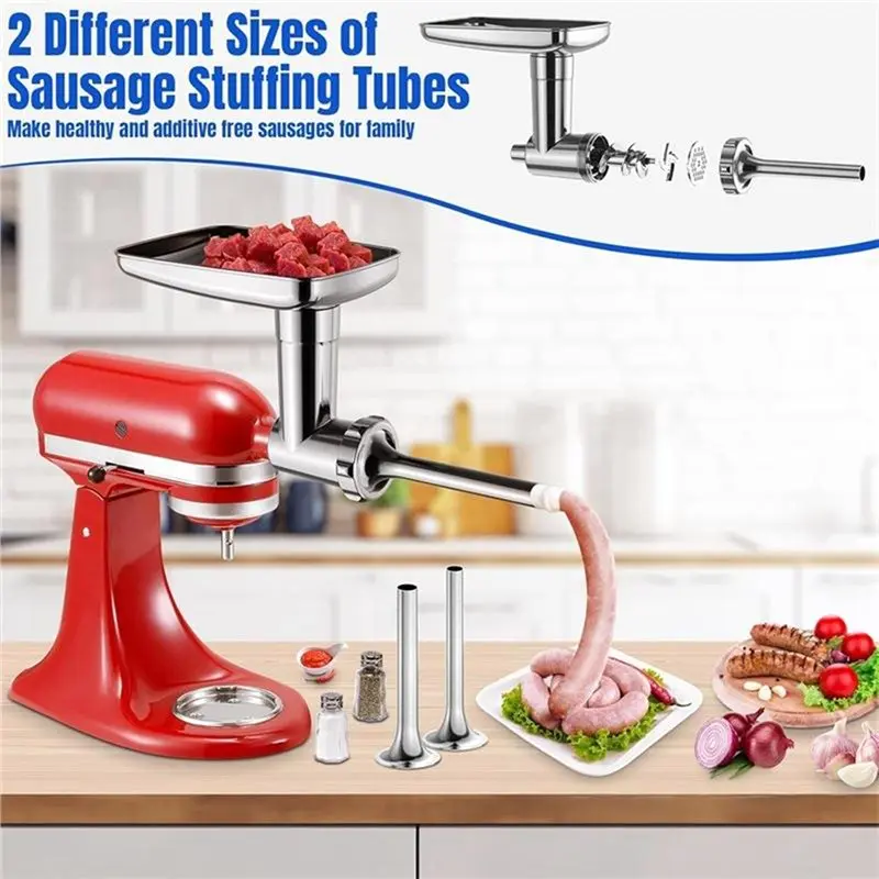 Stainless Steel Grinder Attach - Stand Mixer 评论和价格