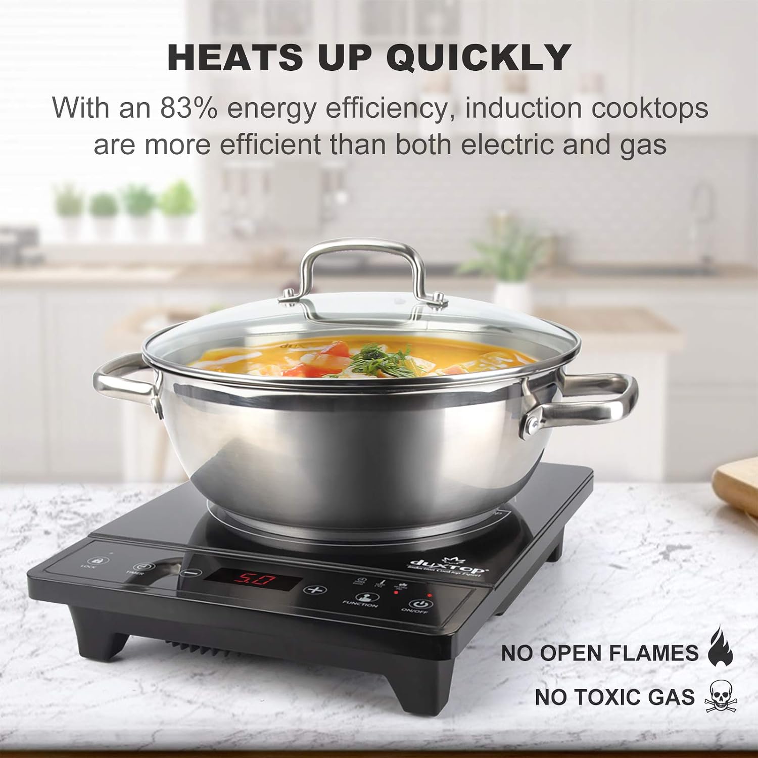 Portable Induction Cooktop, Co - Induction Cooktop Portable 评论和价格