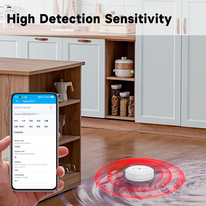 Smart Zigbee Water Leak Detect - Kitchen Appliances Video 评论和价格