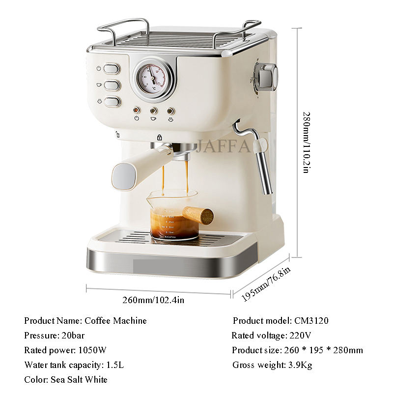 Semi Automatic Espresso Cappuc - Coffee Maker 评论和价格
