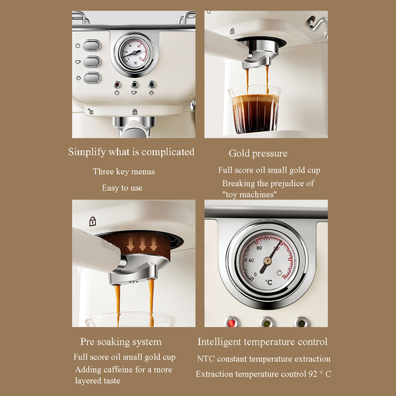 Semi Automatic Espresso Cappuc - Coffee Maker 评论和价格